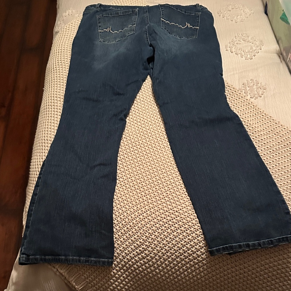 Maurices Dark Blue Flare Jeans